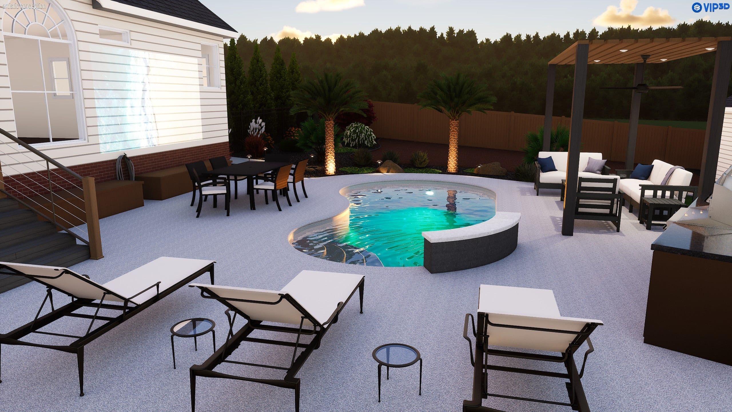 Project Elevate Your Poolside: Stylish Patio Oasis Unveiled image